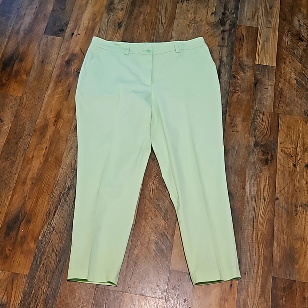 👖LADY HAGEN LIME GREEN GOLF PANTS 👖